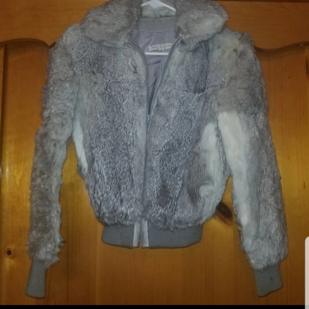 Vintage Rabbit Fur Coat